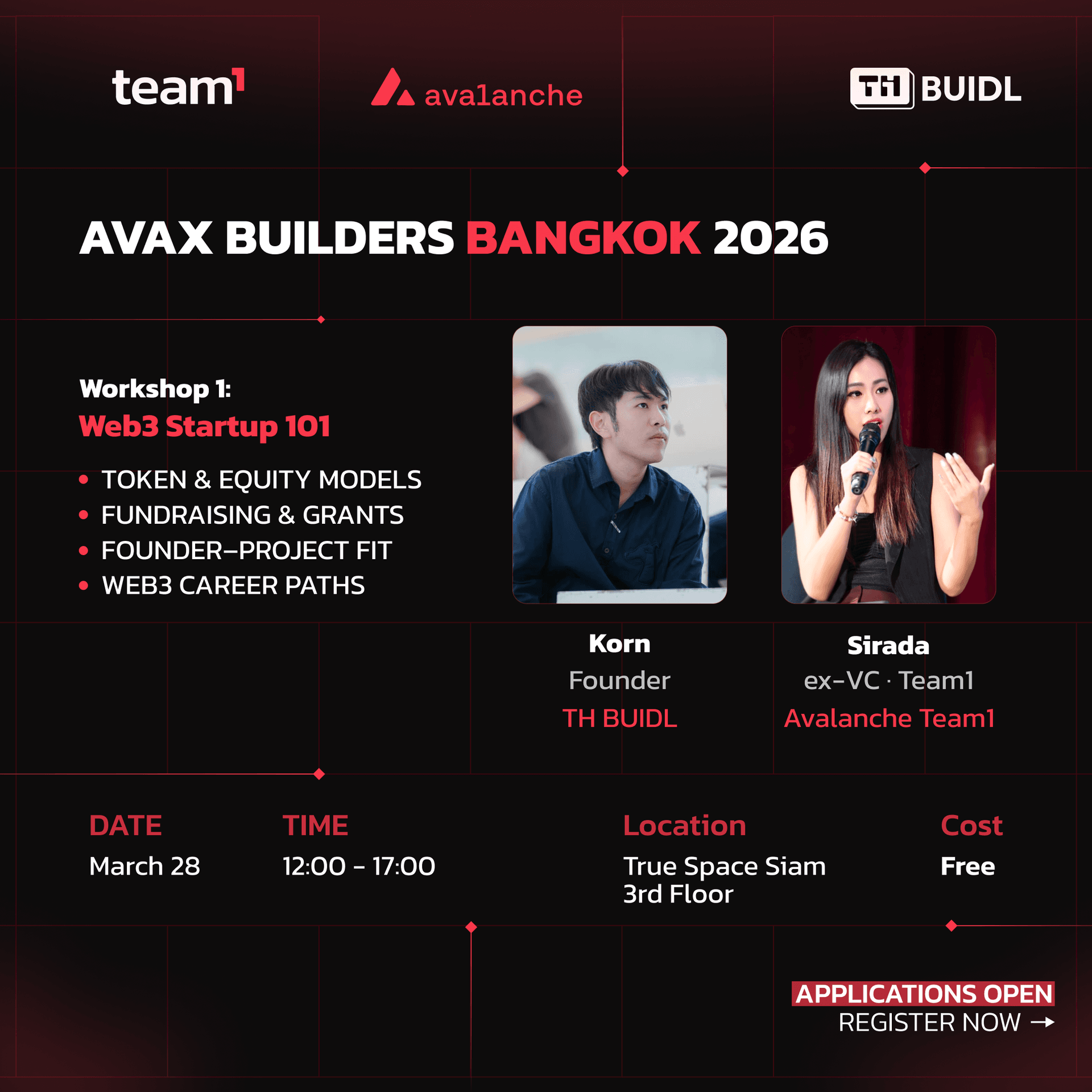 Web3 Startup 101 Workshop by Team1 x TH BUIDL