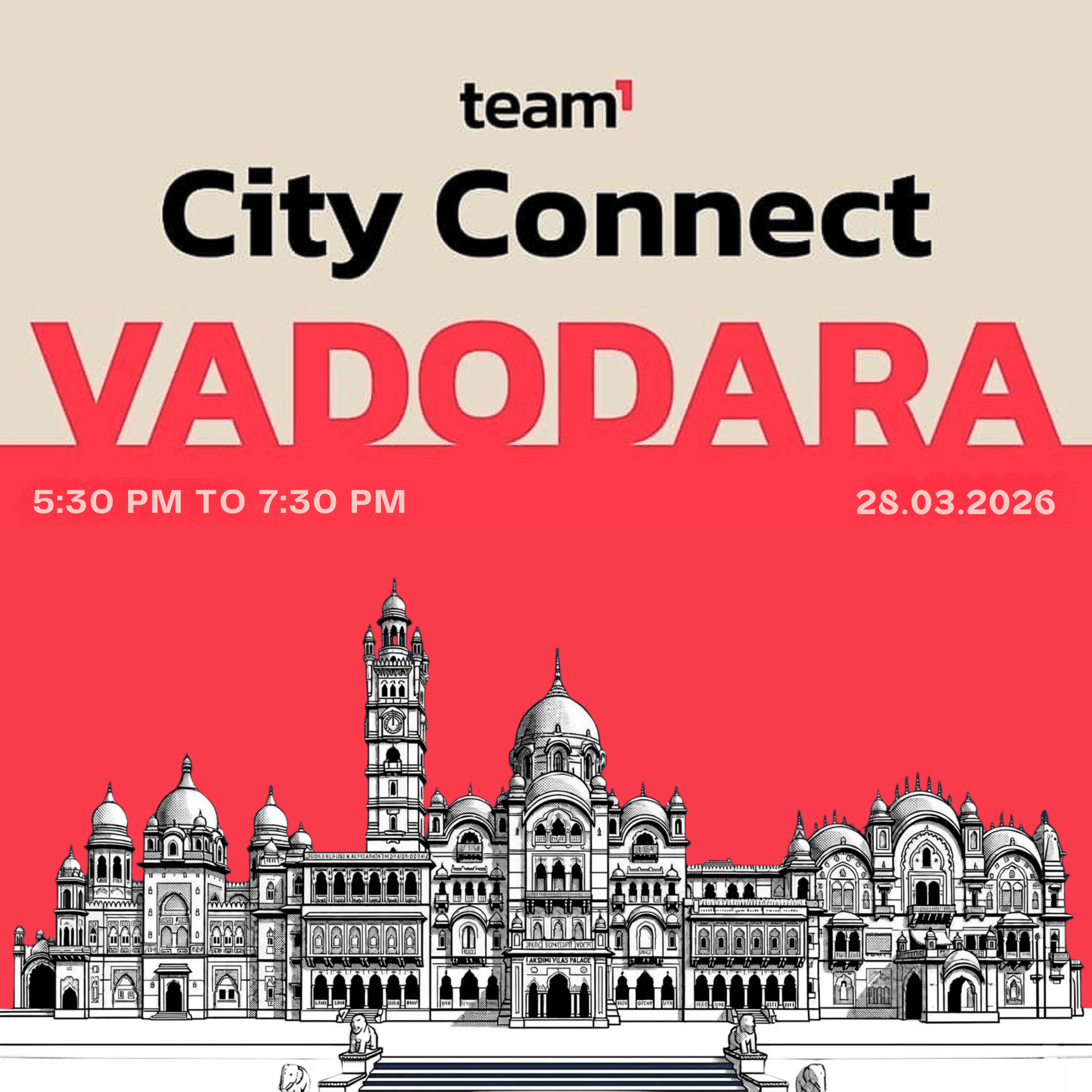 Team1 City Connect: Vadodara