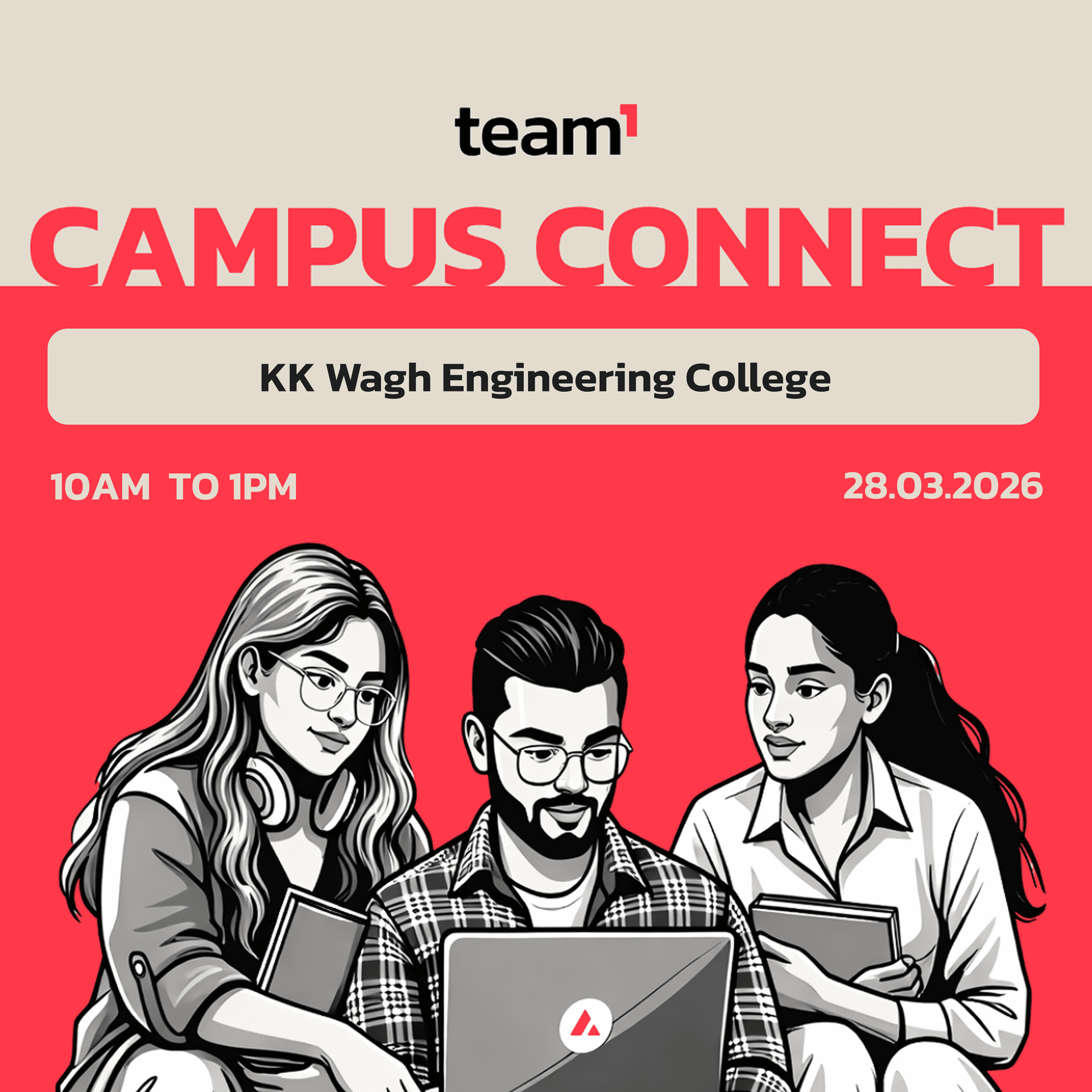 Team1 Campus Connect: KK Wagh Engineering College