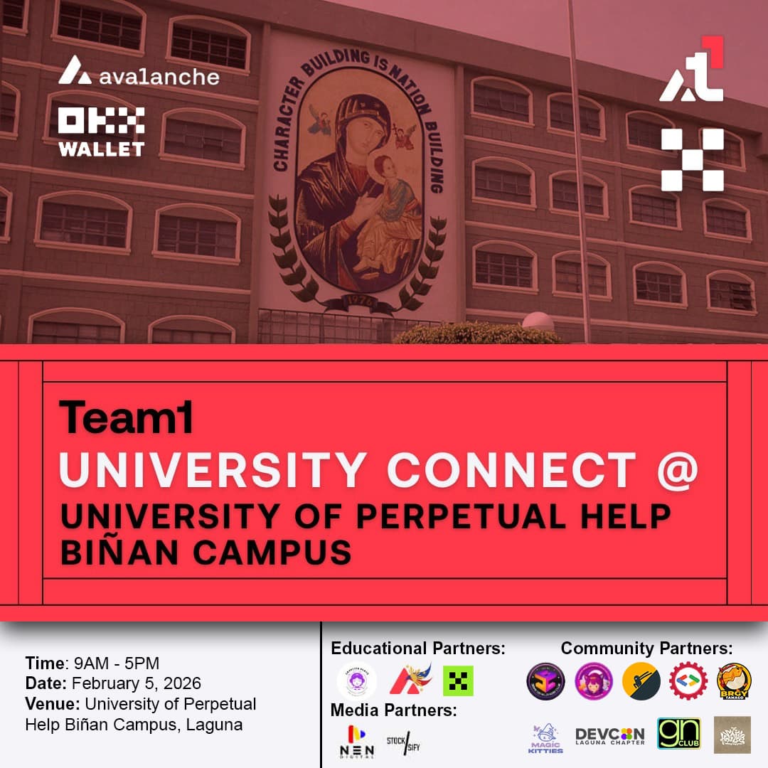 Team1 Avalanche University Connect @ University of Perpetual Help Laguna, Philippines