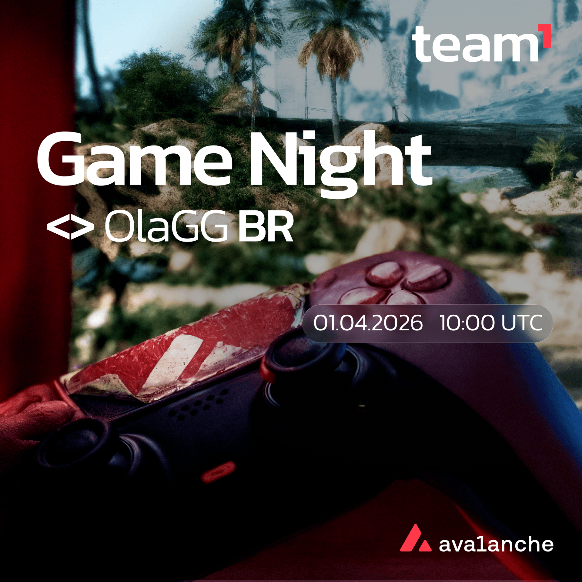 Team1 Game Night com with OLAGG