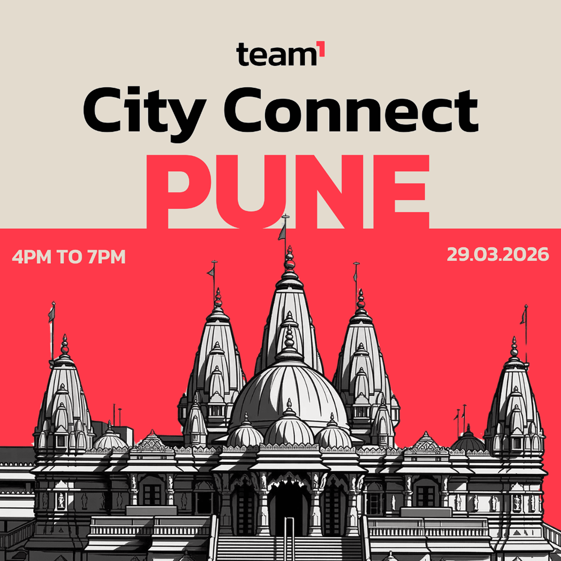 Team1 City Connect: Pune