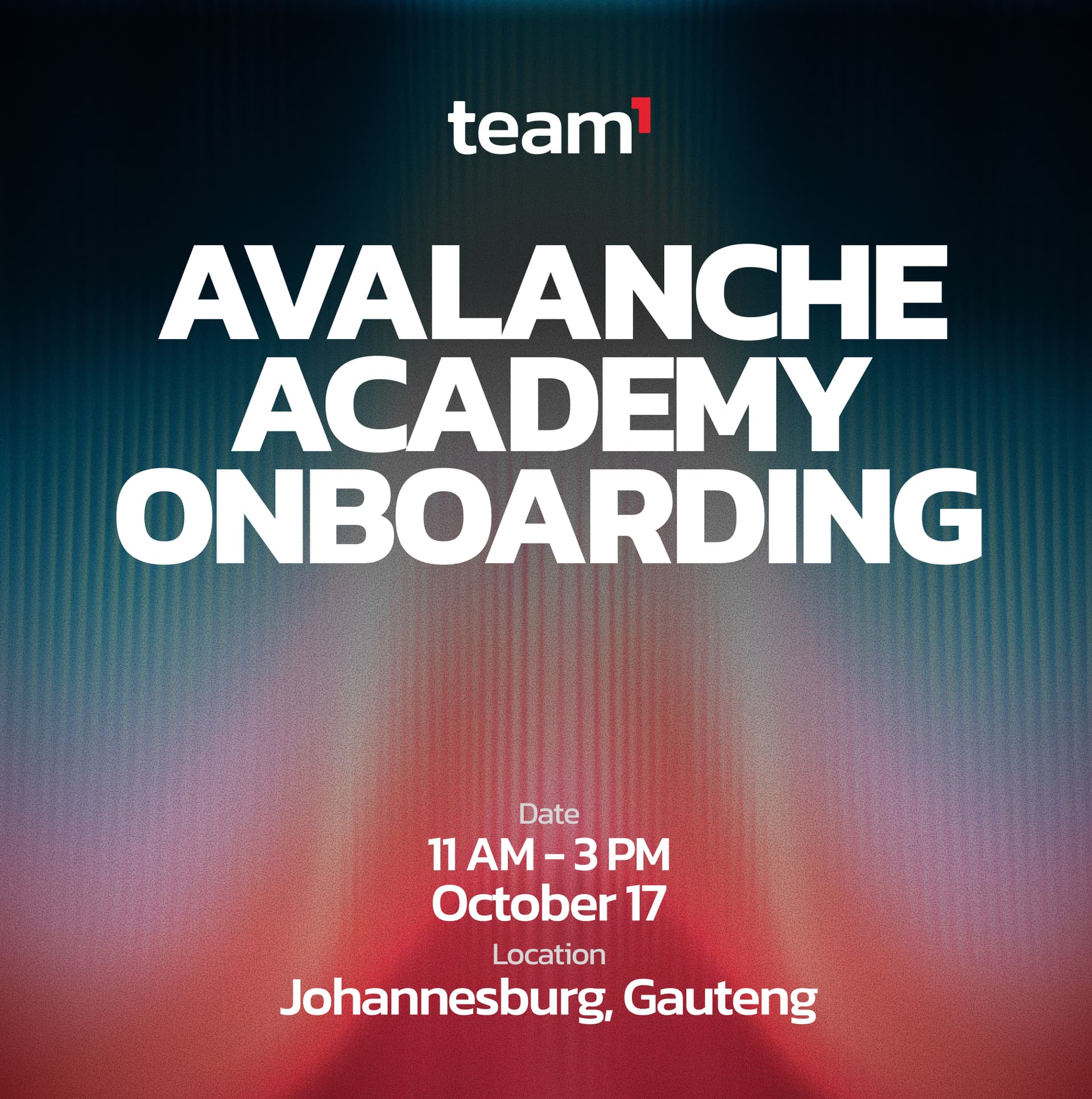 Avalanche Academy Onboarding