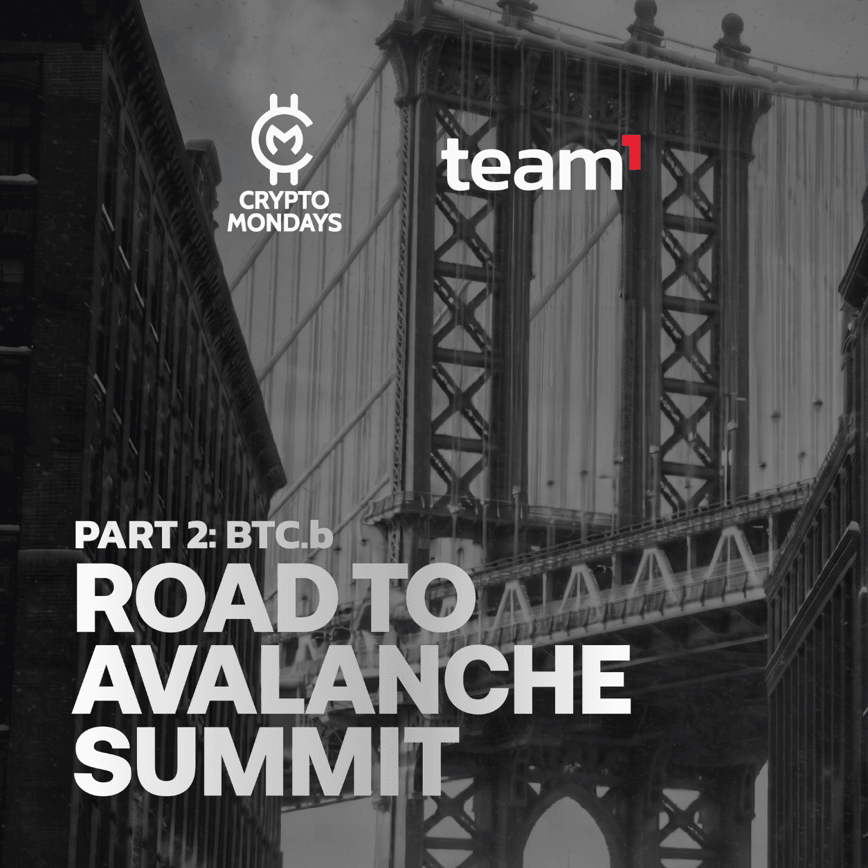 BIP110 + ColdCard Update (BitcoinbMondays) x Team1: Road to Avalanche Summit