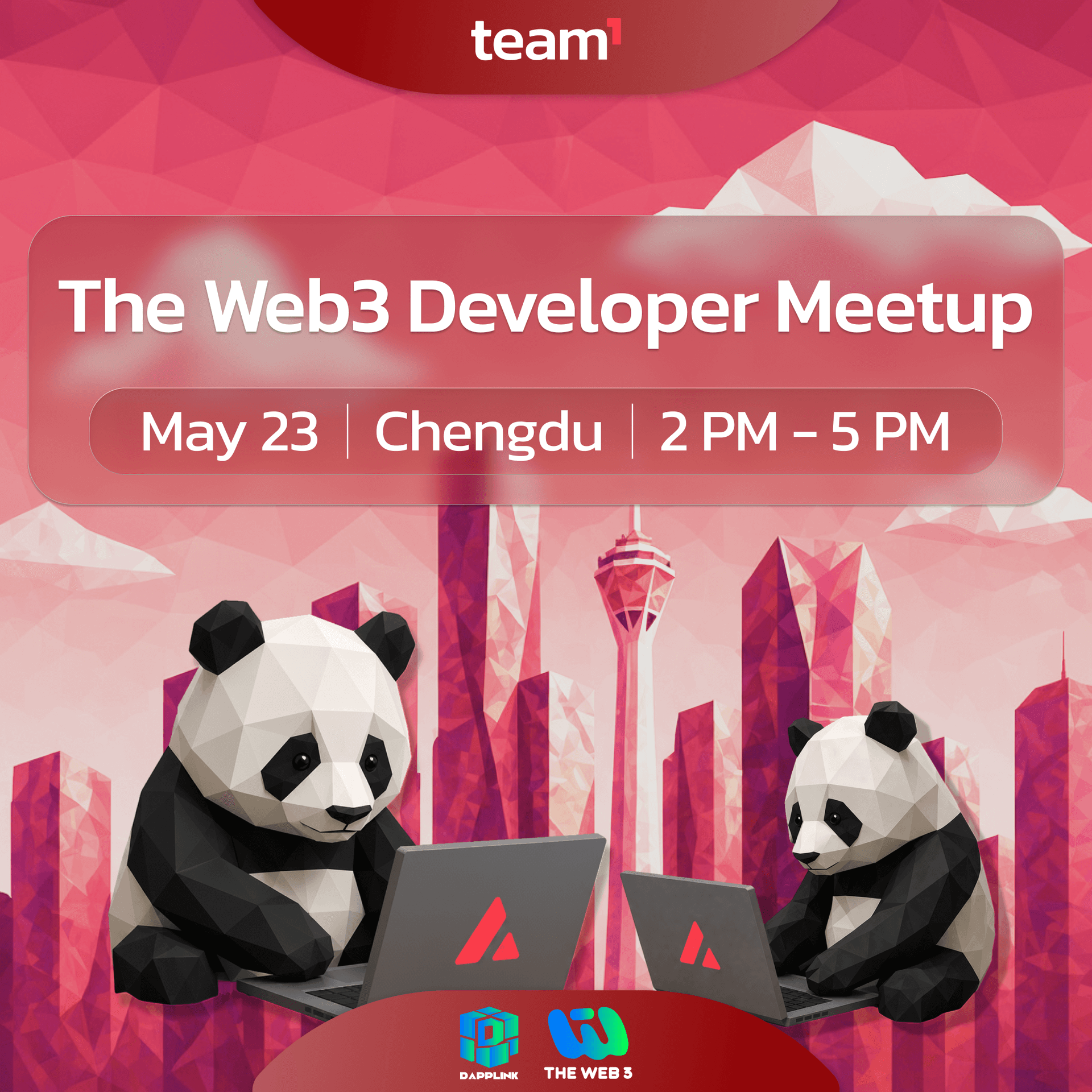 Team1 x the Web3 Developer Meetup - Chengdu