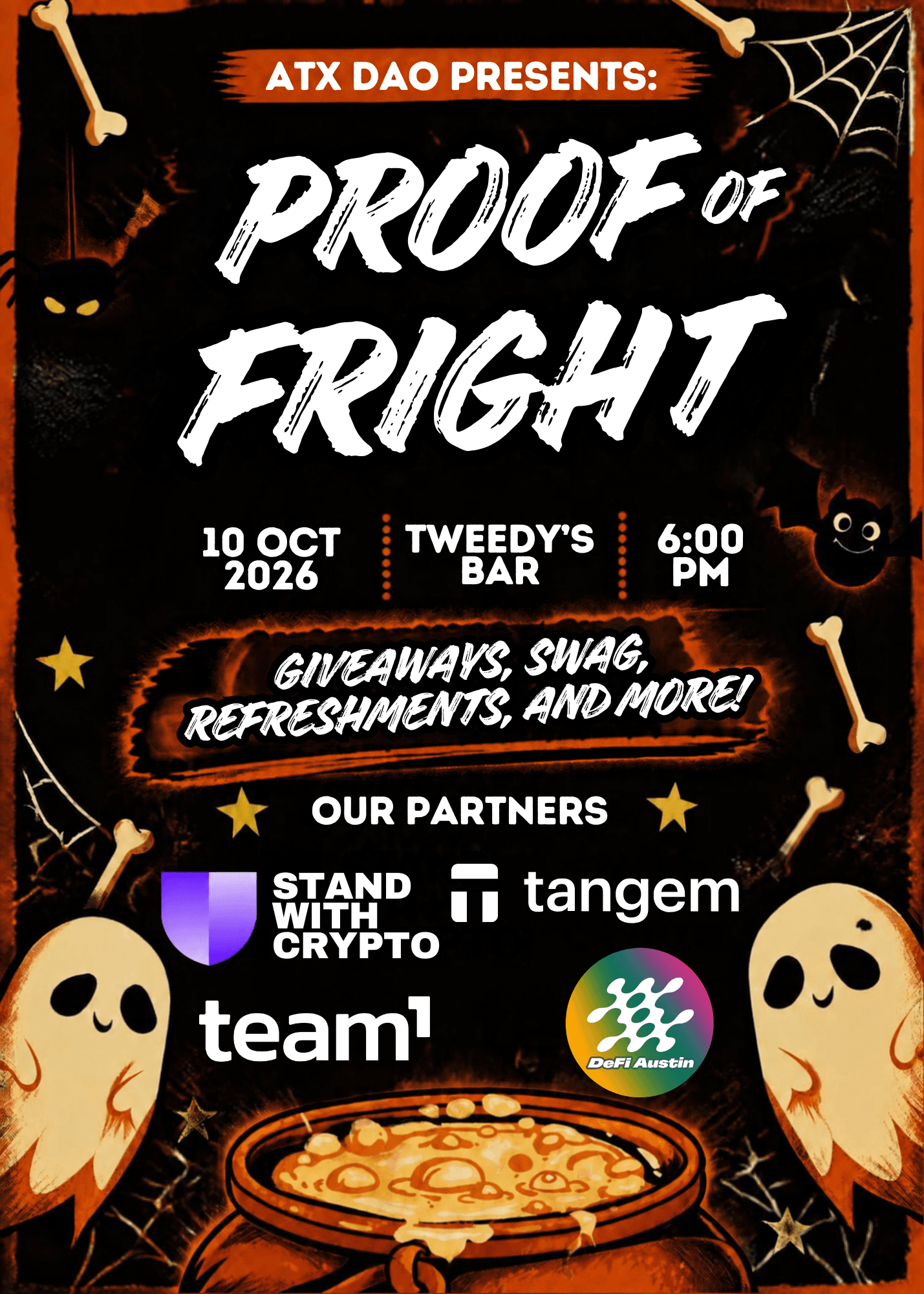ATX DAO Presents: Proof of Fright - October Spooktacular Meetup