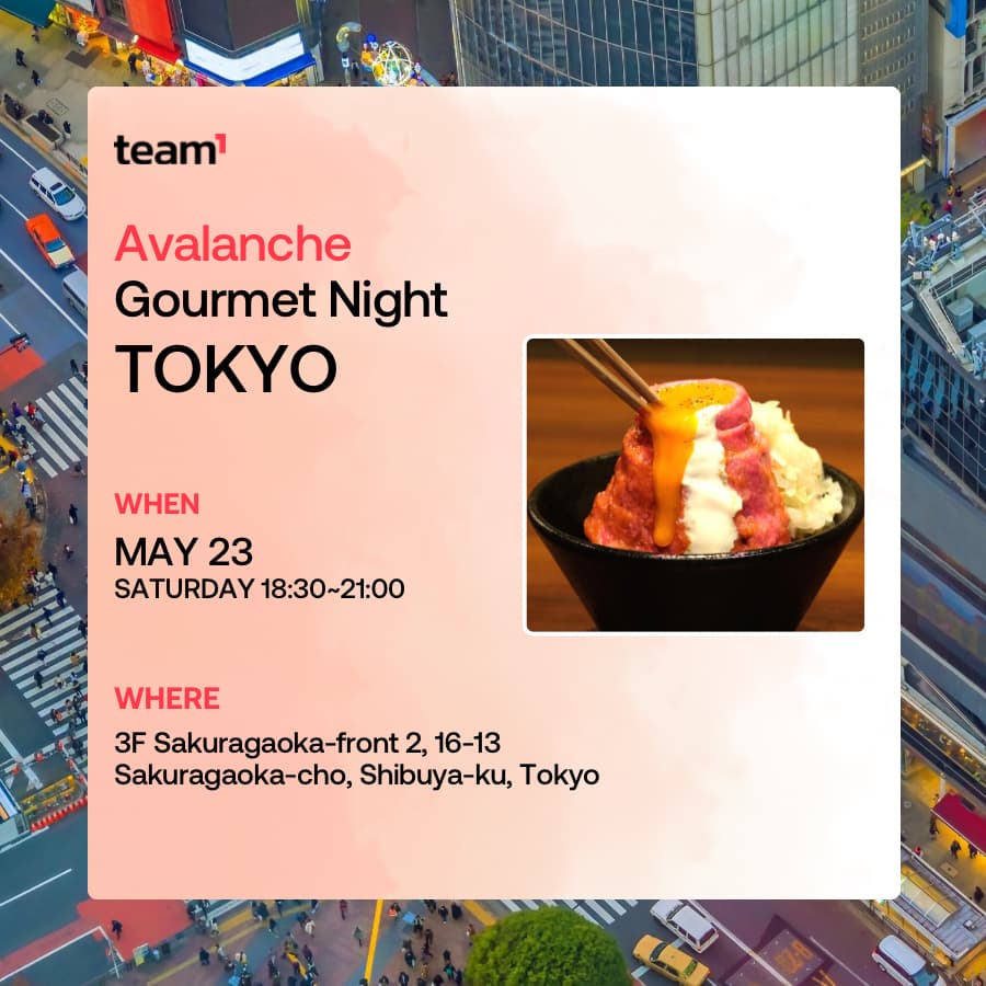 Avalanche Team1 グルメナイト TOKYO MAY
