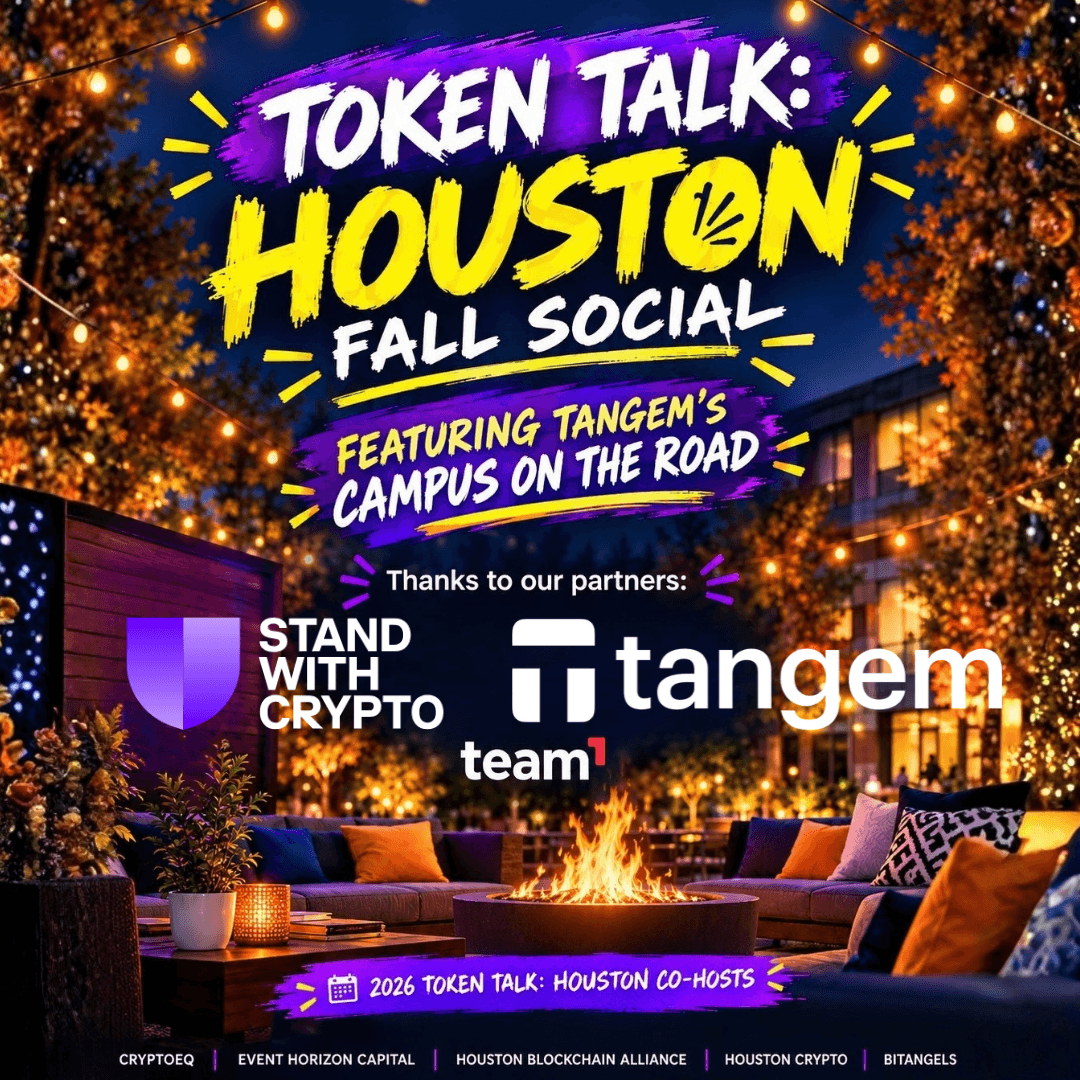 Token Talk: Houston - Fall Social