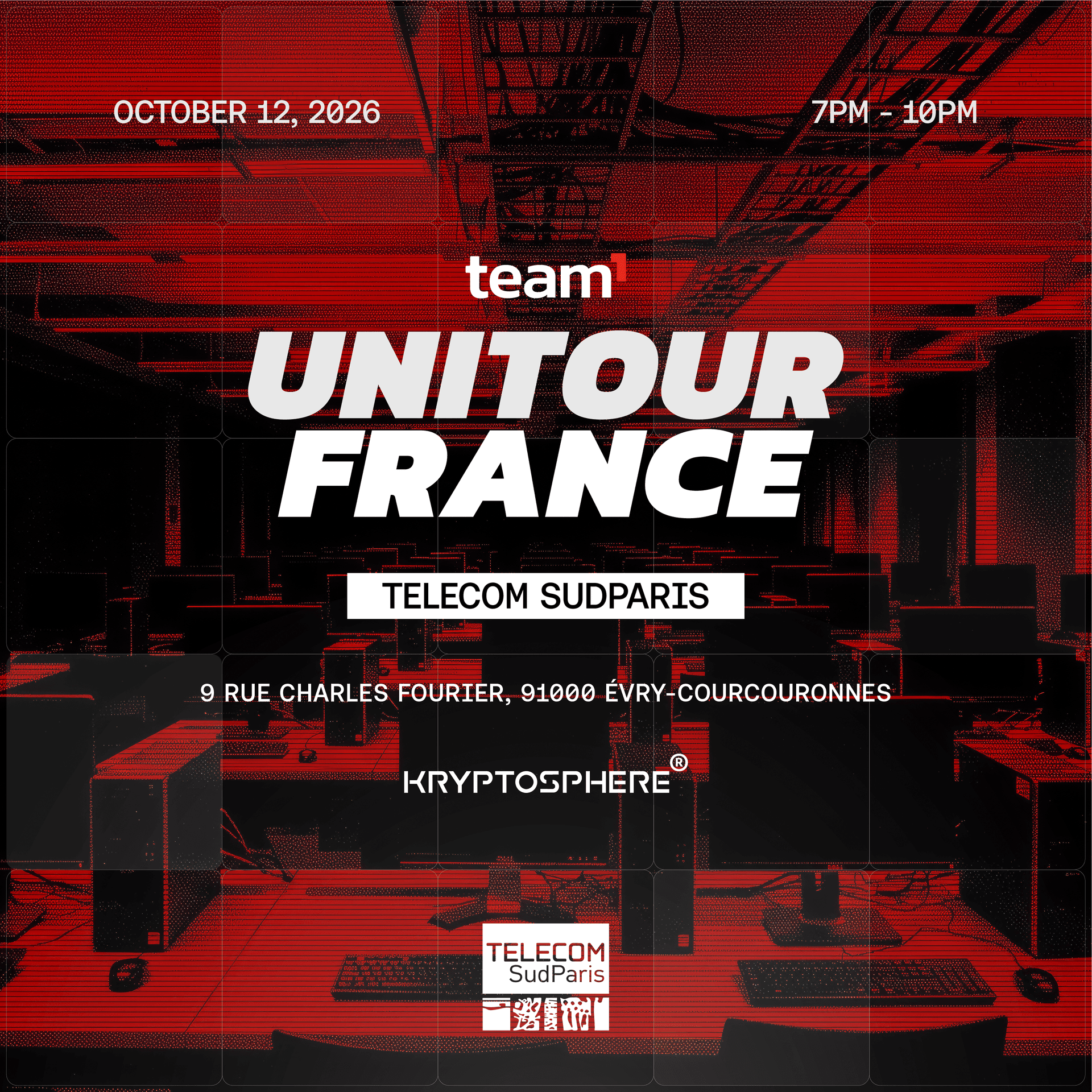 Team1 France Uni Tour - TelecomSud Paris