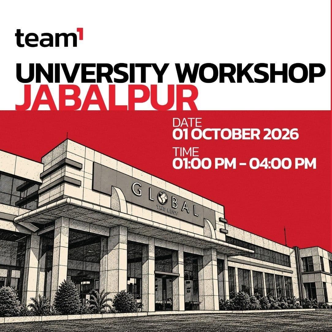 Team1 India University Workshop Jabalpur
